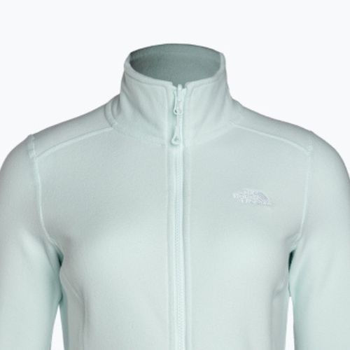 Pulover fleece pentru femei The North Face 100 Glacier FZ albastru NF0A5IHOLV51