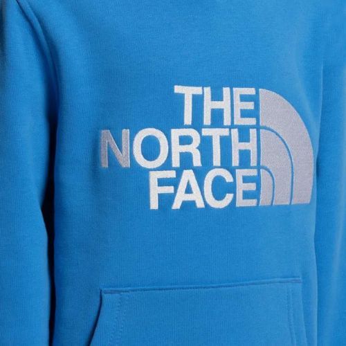 Pulover de trekking pentru copii The North Face Drew Peak P/O Hoodie albastru NF0A82ENLV61
