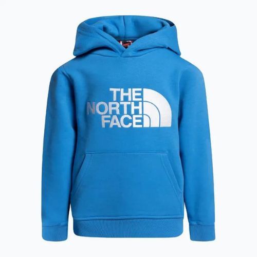 Pulover de trekking pentru copii The North Face Drew Peak P/O Hoodie albastru NF0A82ENLV61