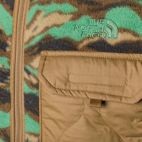 Hanorac de trekking pentru bărbați The North Face Royal Arch FZ maro și verde NF0A7UJBIOO1