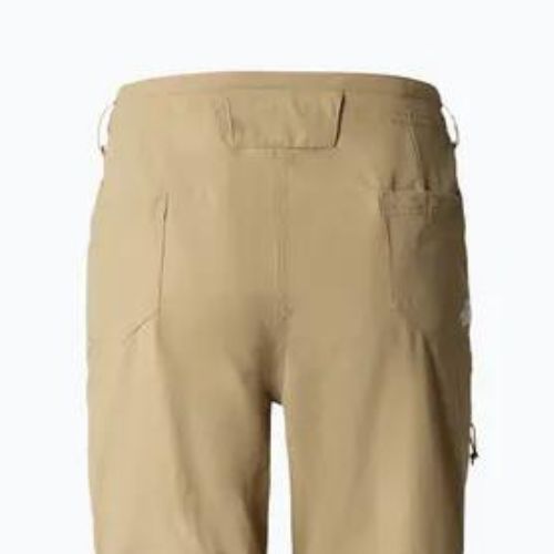 Pantaloni de trekking pentru femei The North Face Exploration Conv Reg Reg Straight bej NF0A7Z97PLX1