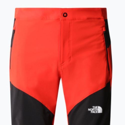Pantaloni de drumeție pentru bărbați The North Face Felik Felik Slim Tapered roșu/negru NF0A825WWU51
