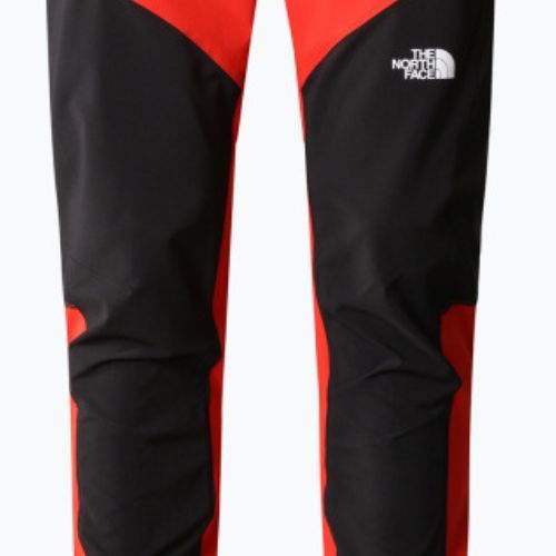 Pantaloni de drumeție pentru bărbați The North Face Felik Felik Slim Tapered roșu/negru NF0A825WWU51