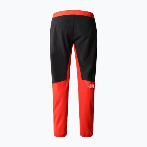 Pantaloni de drumeție pentru bărbați The North Face Felik Felik Slim Tapered roșu/negru NF0A825WWU51