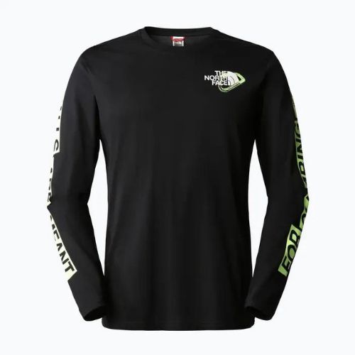Tricou de trekking pentru bărbați The North Face Outdoor Graphic LS negru NF0A827K
