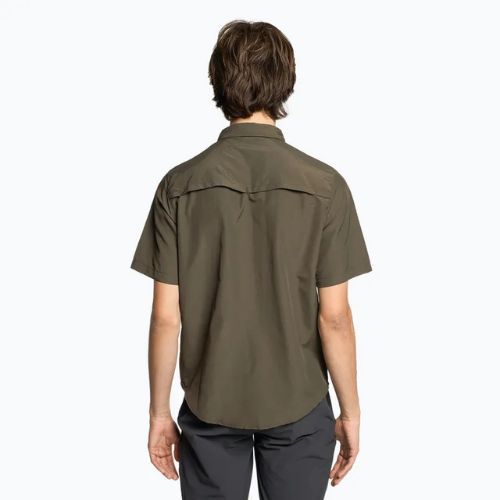 Tricou turistic pentru bărbați The North Face Sequoia SS verde NF0A4T1921L1