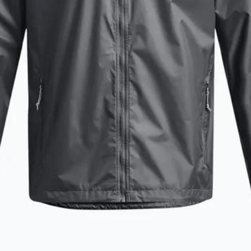Jachetă de antrenament pentru bărbați Under Armour Forefront Rain gri 1321439