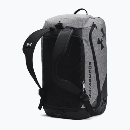 Under Armour Contain Duo Duffle S sac de antrenament negru-gri 1361225-012