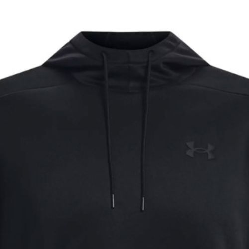 Under Armour Armour Fleece Hoodie pentru bărbați hanorac de antrenament negru 1373353-001