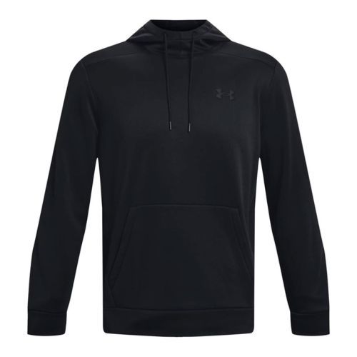 Under Armour Armour Fleece Hoodie pentru bărbați hanorac de antrenament negru 1373353-001