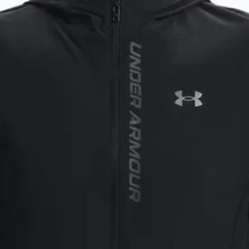 Jachetă de alergare pentru bărbați Under Armour Outrun The Storm negru 1376794