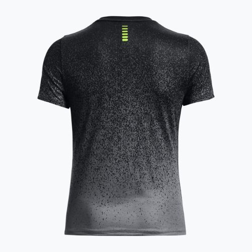 Under Armour Rush Cicada tricou de alergare pentru femei negru/gri 1378405