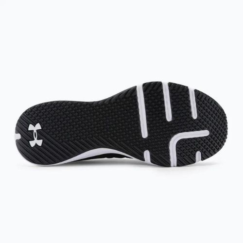 Under Armour Charged Engage 2 pantofi de antrenament pentru bărbați negru și alb 3025527