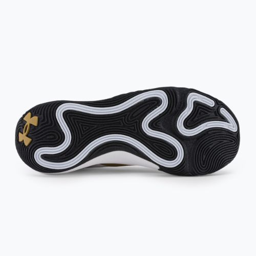 Under Armour Spawn 5 pantofi de baschet alb 3026285