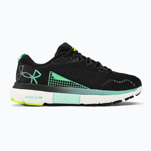 Under Armour Hovr Infinite 5 bărbați pantofi de alergare negru-verde 3026545