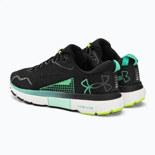 Under Armour Hovr Infinite 5 bărbați pantofi de alergare negru-verde 3026545