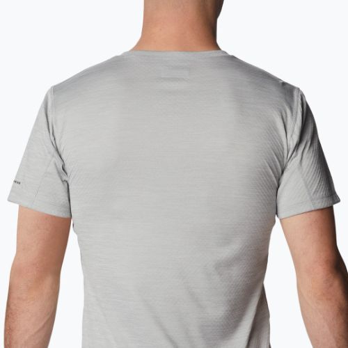Tricou de trekking pentru bărbați Columbia Zero Rules Grph gri 1533291044