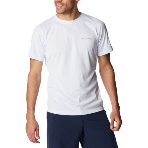 Tricou de trekking pentru bărbați Columbia Zero Rules alb 1533313100
