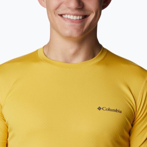 Tricou de trekking pentru bărbați Columbia Zero Rules galben 1533313742