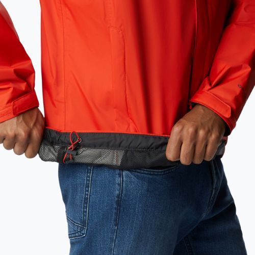 Geacă de ploaie pentru bărbați Columbia Watertight II roșie 1533898839