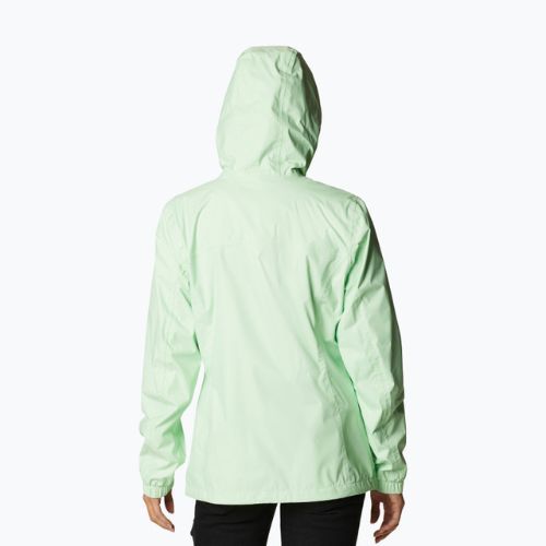 Geacă de ploaie pentru femei Columbia Pouring Adventure II verde 1760071372