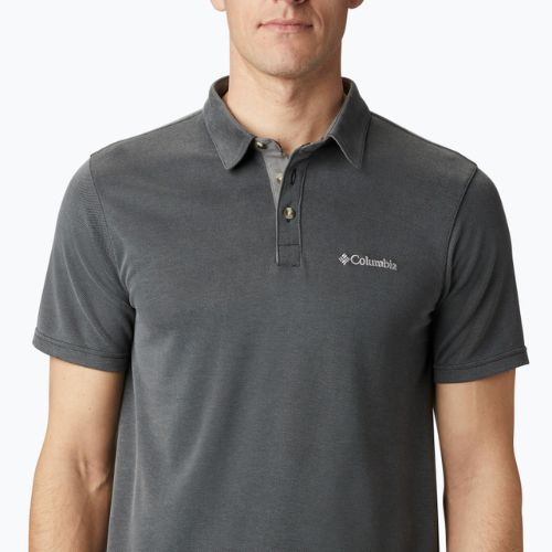 Tricou polo pentru bărbați Columbia Nelson Point gri 1772721011