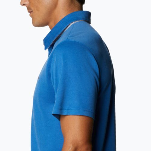 Tricou polo pentru bărbați Columbia Nelson Point albastru 1772721432