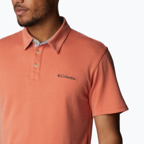 Tricou polo pentru bărbați Columbia Nelson Point portocaliu 1772721849