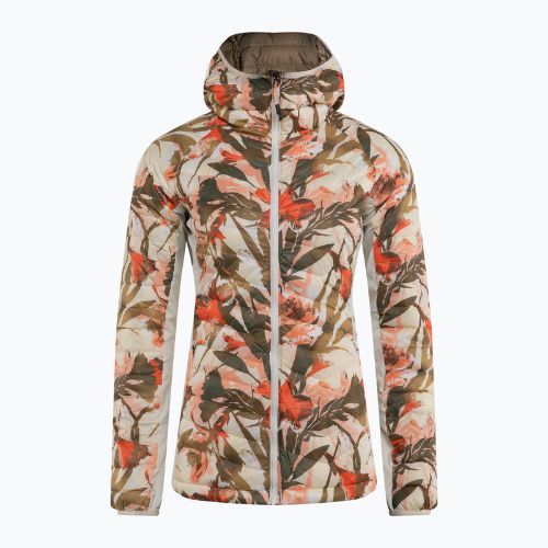 Geacă hibrid pentru femei Columbia Powder Pass Hooded chalk floriculture print 1773211191