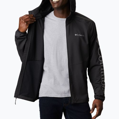 Geacă softshell pentru bărbați Columbia Panther Creek neagră 1840711011