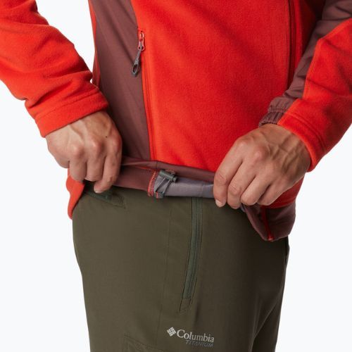 Hanorac polar Columbia pentru bărbați Titan Pass 2.0 II roșu 1866422839