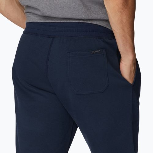Pantaloni scurți de trekking pentru bărbați Columbia Logo Fleece bleumarin 1884601464
