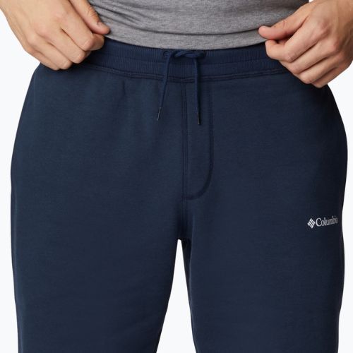 Pantaloni scurți de trekking pentru bărbați Columbia Logo Fleece bleumarin 1884601464