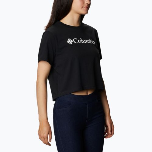 Columbia North Cascades Cropped cămașă de trekking pentru femei negru 1930051011