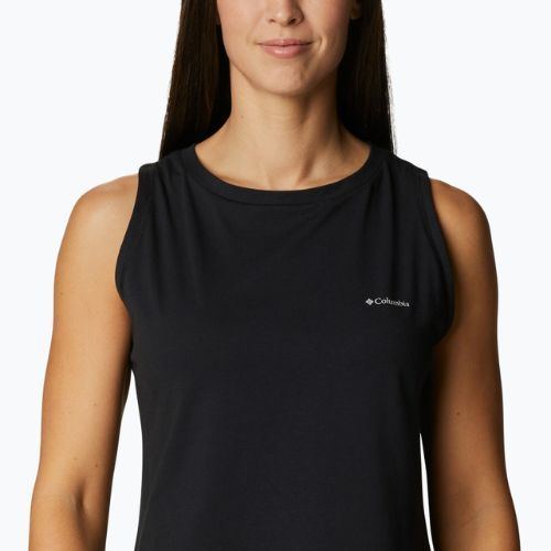 Columbia tricou de trekking pentru femei Sun Trek Tank negru 1931732010