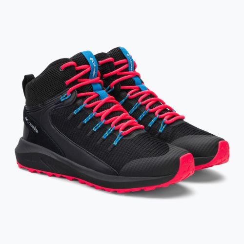 Încălțăminte de trekking pentru femei Columbia Trailstorm Mid Wp neagră 1938901