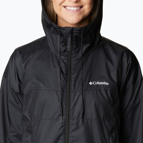 Columbia Flash Challenger Novelty jachetă de vânt pentru femei negru 1989503010