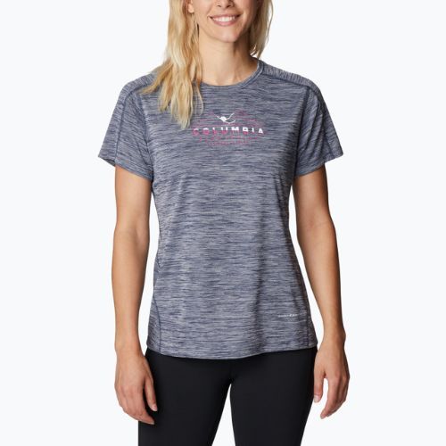 Columbia pentru femei Zero Rules Graphic Crew tricou de trekking gri 1991583467