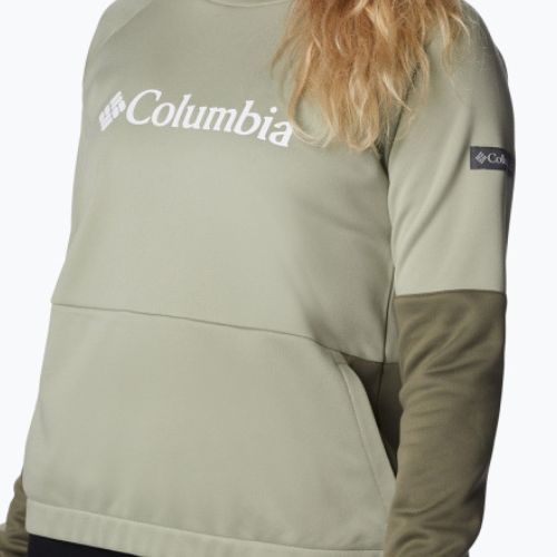 Bluză de trekking pentru femei Columbia Windgates Crew verde 1991793