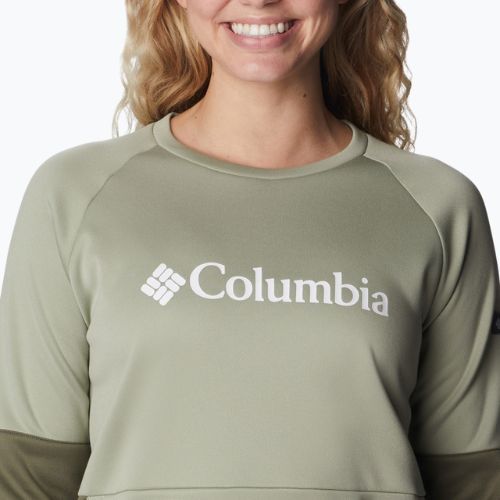 Bluză de trekking pentru femei Columbia Windgates Crew verde 1991793