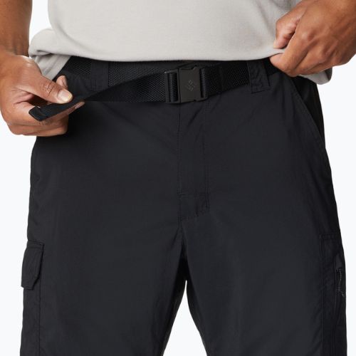 Pantaloni de trekking pentru bărbați Columbia Silver Ridge Utility Convertible negri 2012962010