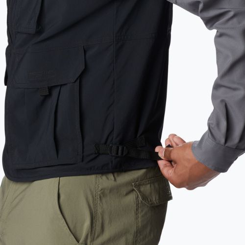 Vestă de trekking pentru bărbați Columbia Silver Ridge Utility neagră 2030733