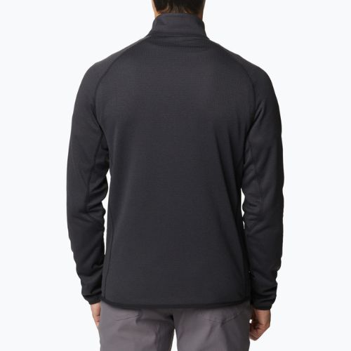 Bluză de trekking pentru bărbați Columbia Triple Canyon Full Zip neagră 2031311