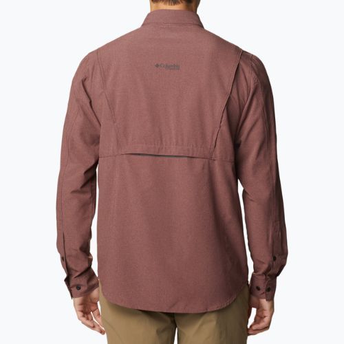 Tricou pentru bărbați Columbia Titan Pass 2.0 Irco maroon 2034801