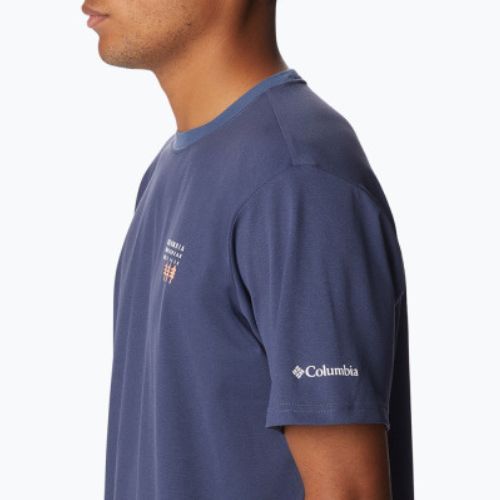 Tricou de trekking pentru bărbați Columbia Legend Trail bleumarin 2036533