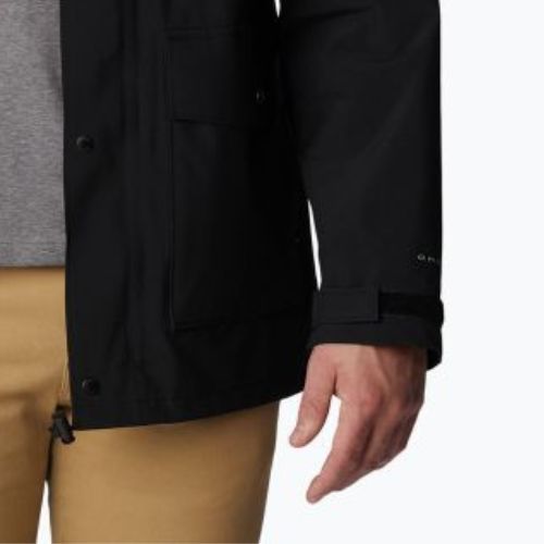 Jachetă de ploaie Columbia Ibex II negru pentru bărbați 2036921010