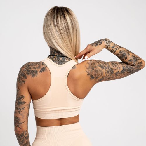 Sutien de fitness Gym Glamour Compress Almond 464