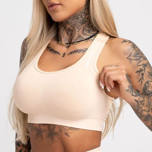 Sutien de fitness Gym Glamour Compress Almond 464