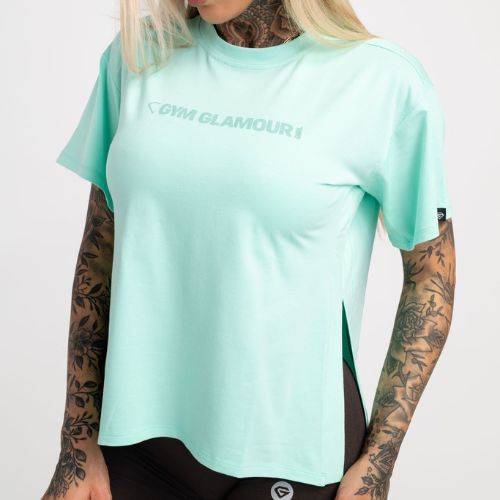 Tricou de antrenament pentru femei Gym Glamour Glamour Mint 420