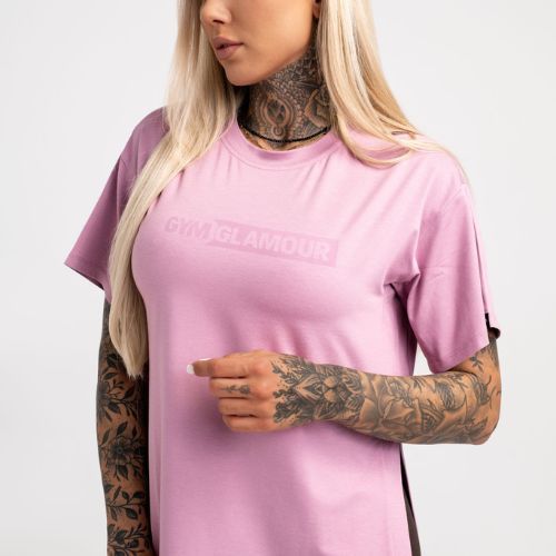 Tricou de antrenament pentru femei Gym Glamour Glamour Pink 418